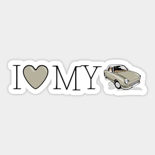 Nissan Figaro Love Sticker